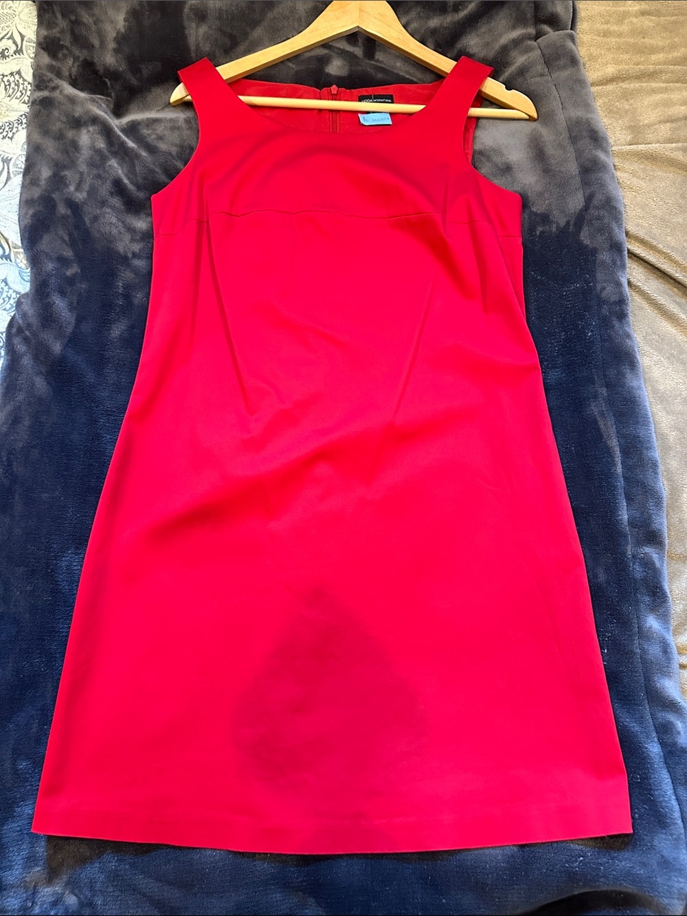 Moda International Bright Red Sleeveless Mini Dress